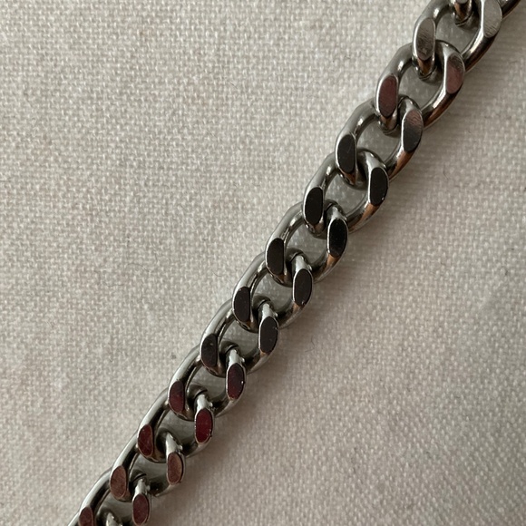 Replacement Silver Metal Chain Crossbody Shoulder Bag Strap NEW - Picture 7 of 10